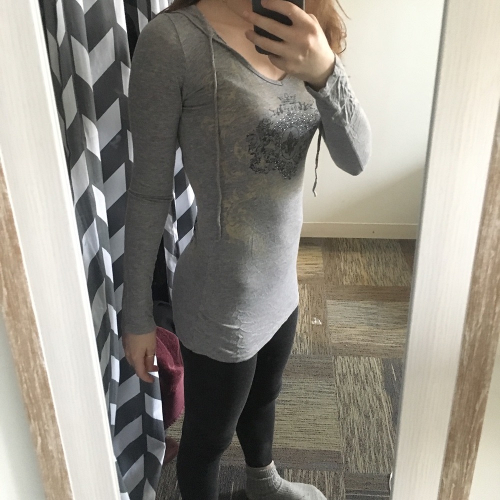 Long Hoodie Shirt with cool design